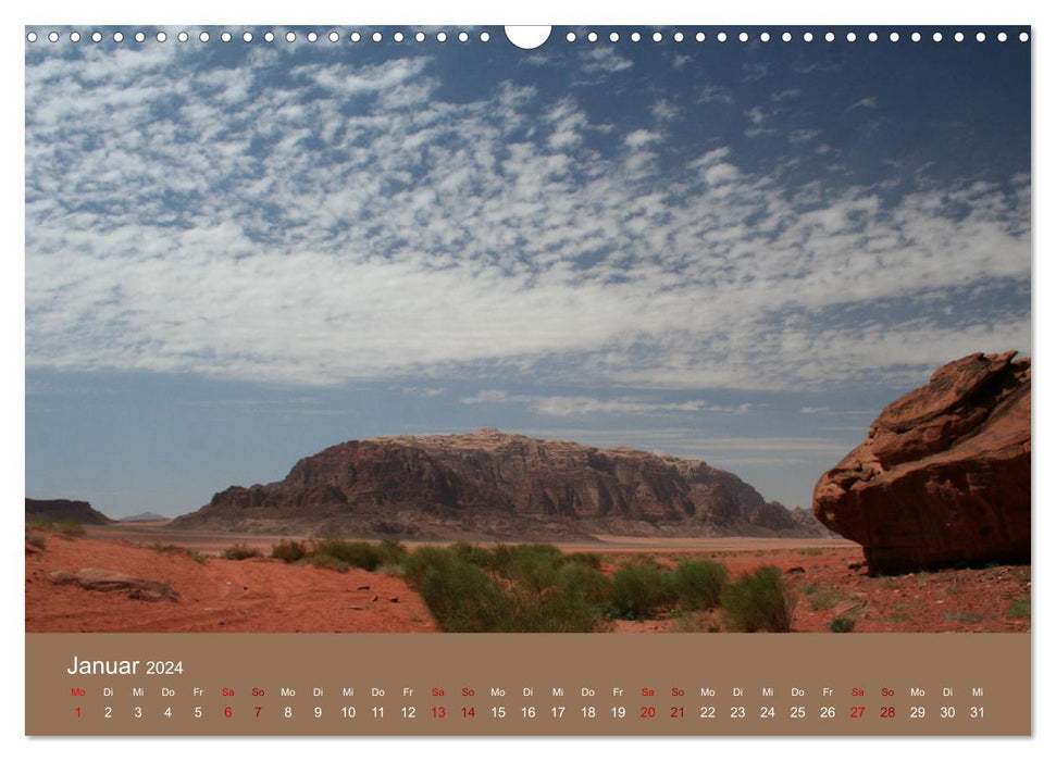 Wadi Rum Jordan (CALVENDO wall calendar 2024) 