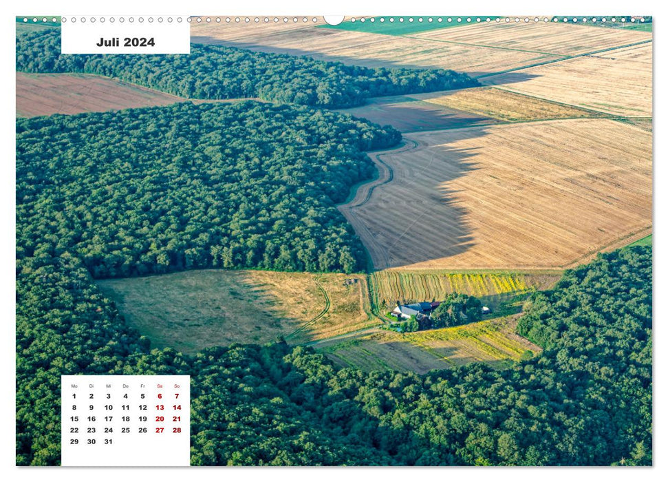 Die Loire aus der Luft (CALVENDO Premium Wandkalender 2024)