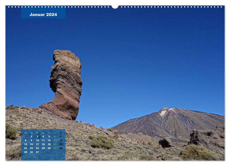 Teneriffa - einfach zauberhaft (CALVENDO Wandkalender 2024)