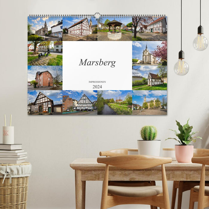 Marsberg impressions (CALVENDO wall calendar 2024) 