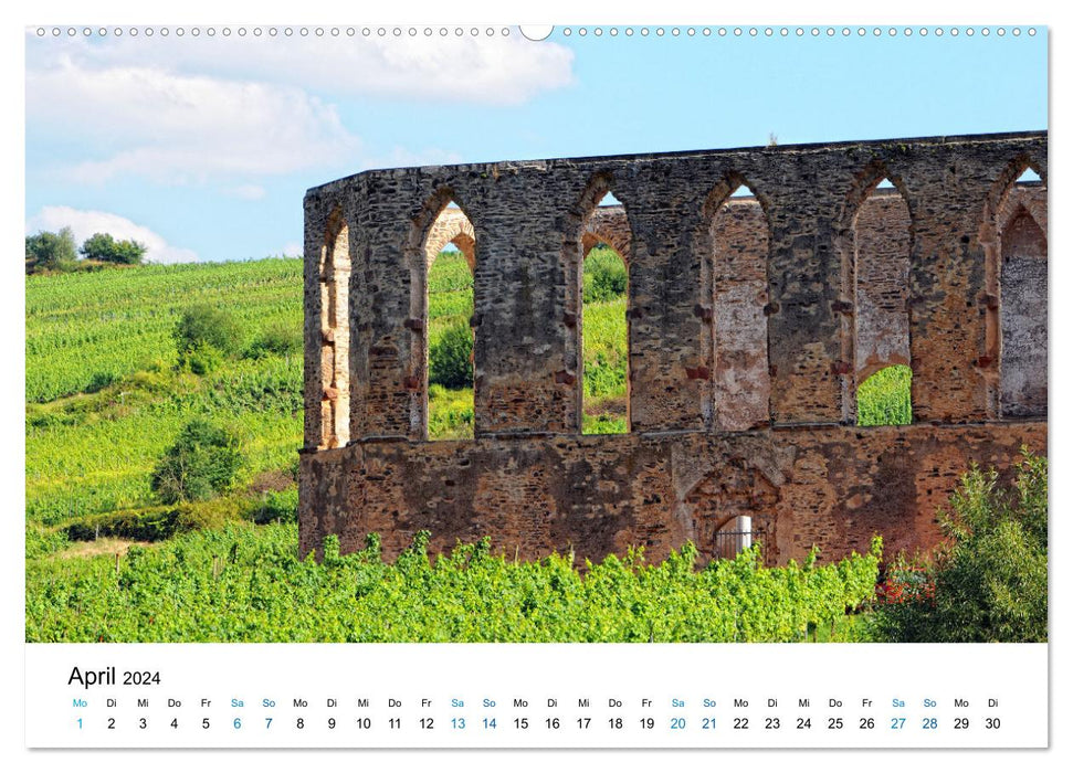 Moselurlaub - Cochem und Umgebung (CALVENDO Premium Wandkalender 2024)