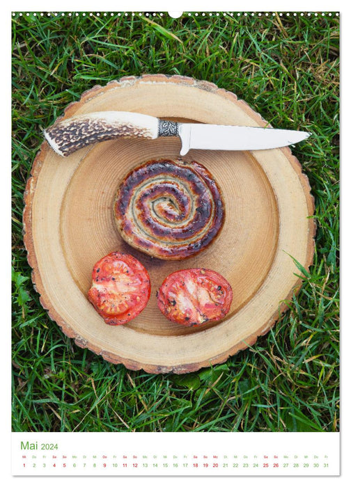 Camping kitchen - creative delicacies (CALVENDO wall calendar 2024) 