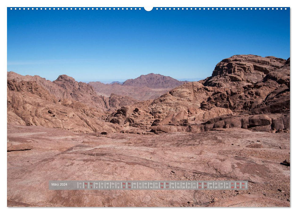 Sinai - Pure Nature (CALVENDO Wall Calendar 2024) 