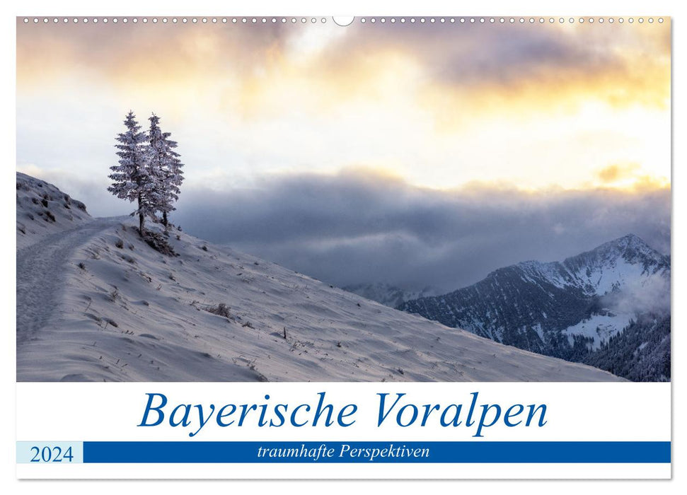 Bavarian Prealps - fantastic perspectives (CALVENDO wall calendar 2024) 