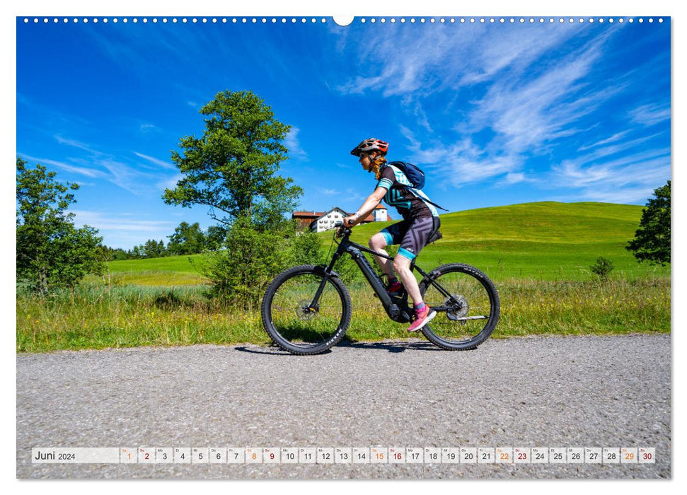 Forggensee und Alpsee - Urlaubsparadies Bayerisches Allgäu (CALVENDO Wandkalender 2024)