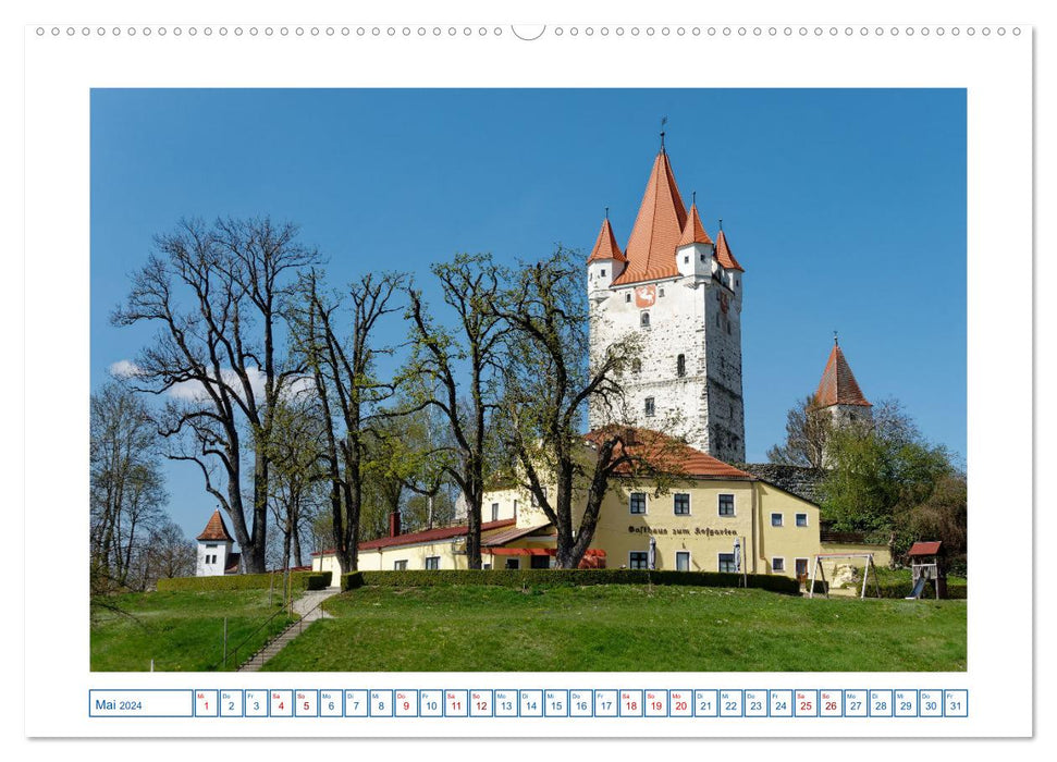 Inn-Salzach-Region - Kultur und Natur (CALVENDO Premium Wandkalender 2024)