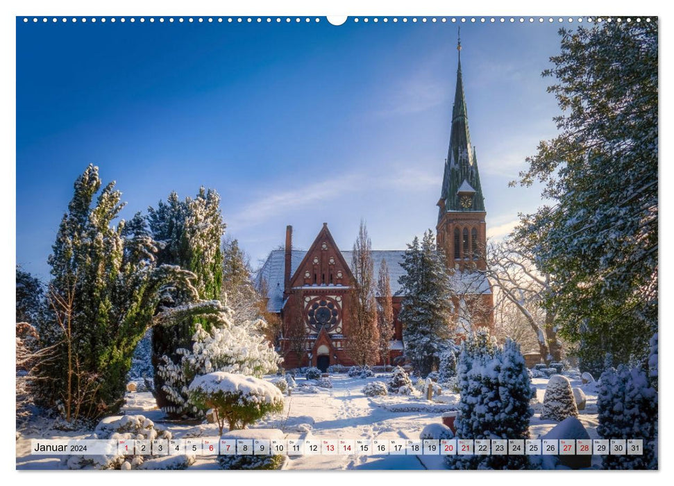 A walk through Bremen-Nord (CALVENDO Premium Wall Calendar 2024) 