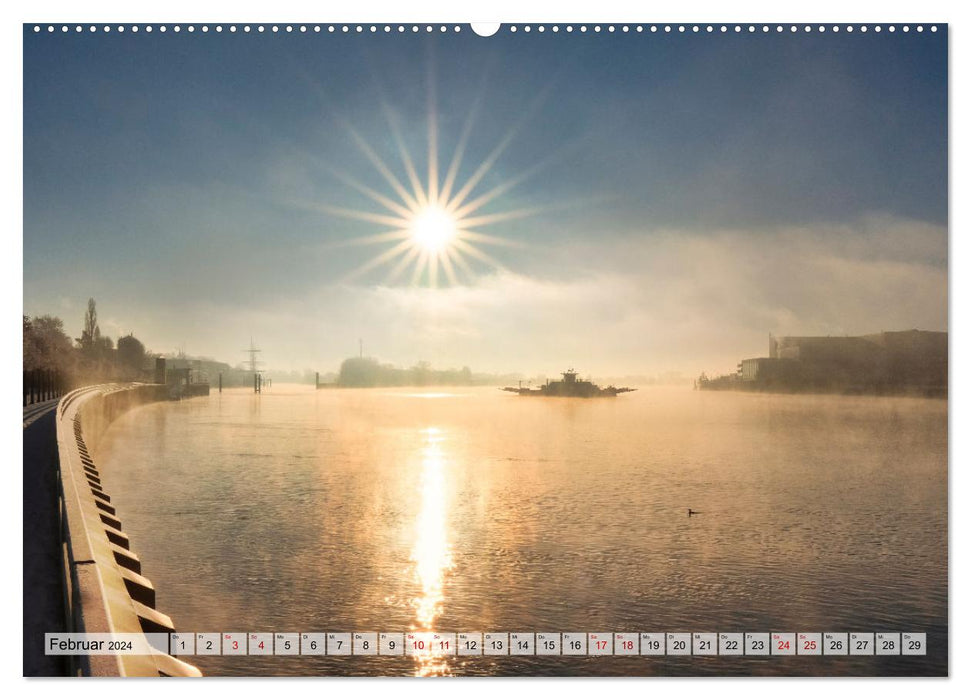 A walk through Bremen-Nord (CALVENDO Premium Wall Calendar 2024) 