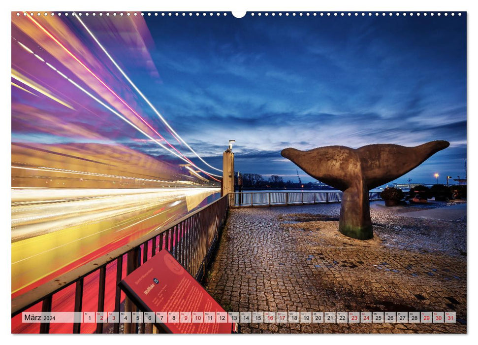 A walk through Bremen-Nord (CALVENDO Premium Wall Calendar 2024) 