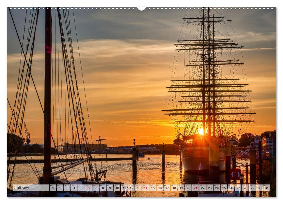 A walk through Bremen-Nord (CALVENDO Premium Wall Calendar 2024) 