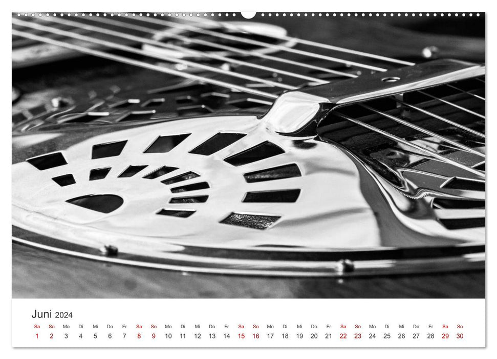 Dobro-Gitarre (CALVENDO Wandkalender 2024)