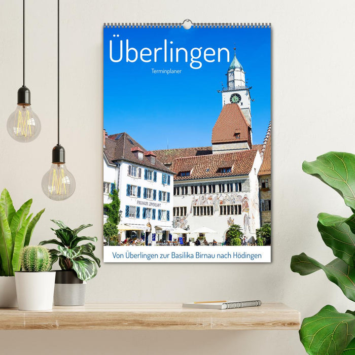Von Überlingen zur Basilika Birnau nach Hödingen (CALVENDO Wandkalender 2024)