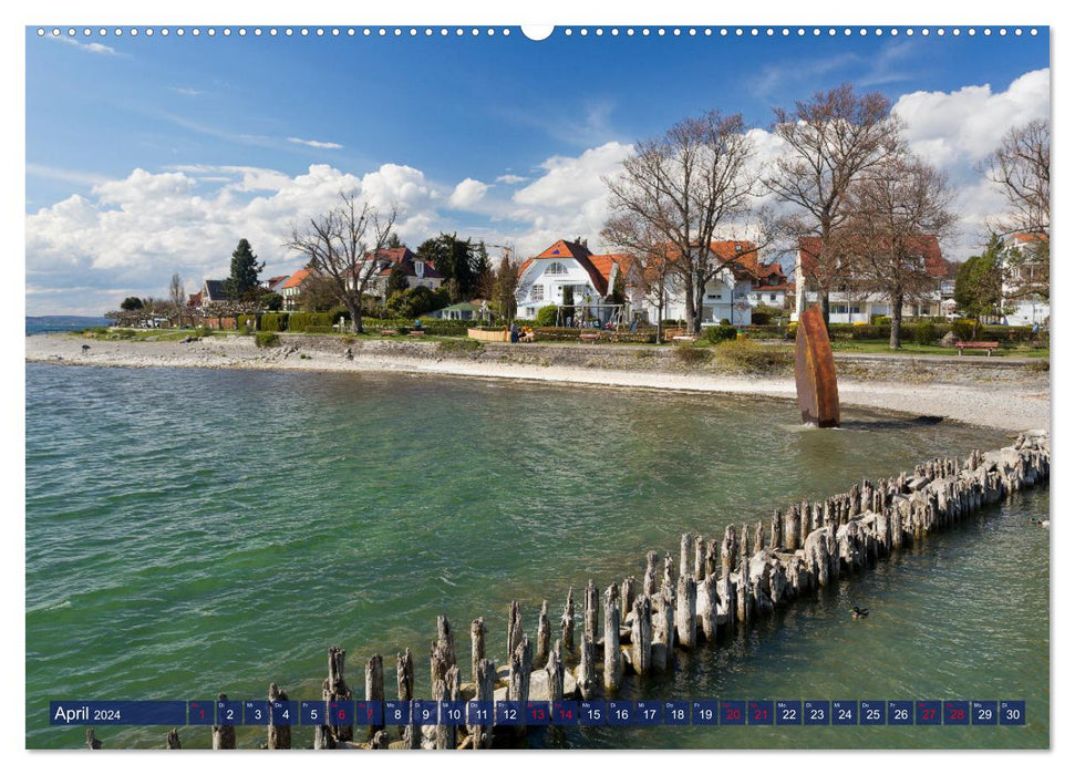 Longing destination Lake Constance (CALVENDO Premium Wall Calendar 2024) 