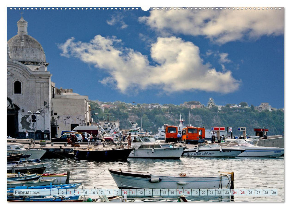 Procida, the other Capri (CALVENDO Premium Wall Calendar 2024) 