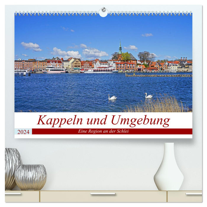 Kappeln and the surrounding area (CALVENDO Premium Wall Calendar 2024) 