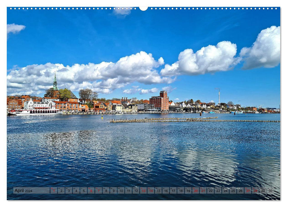 Kappeln and the surrounding area (CALVENDO Premium Wall Calendar 2024) 