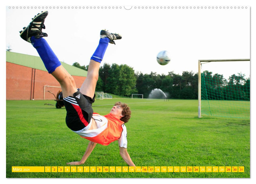 Games, sports, fun Active in the open air (CALVENDO Premium wall calendar 2024) 
