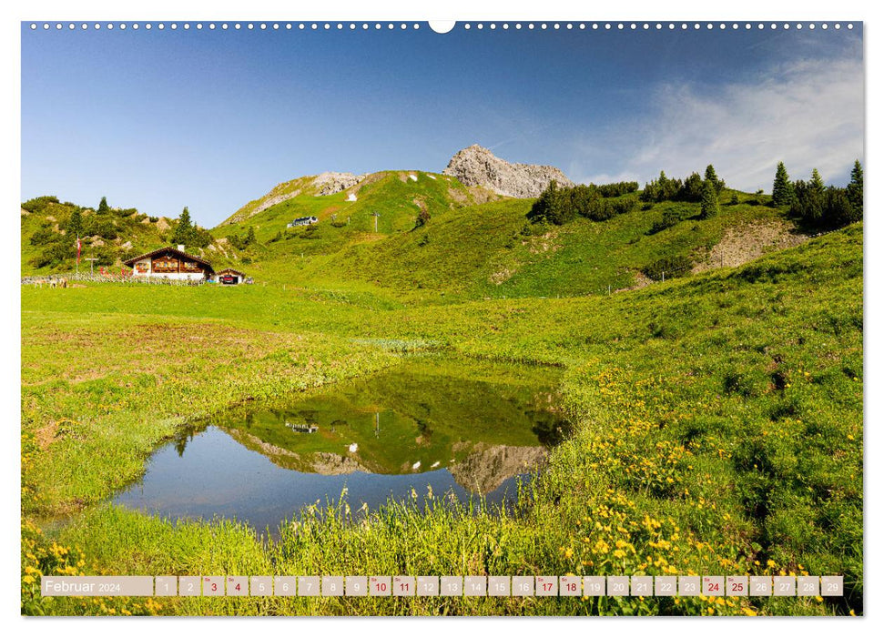 Lech - magic Arlberg (CALVENDO Wandkalender 2024)