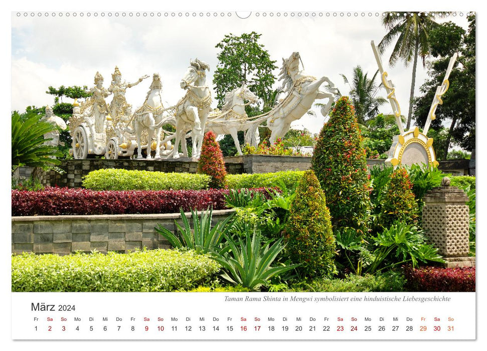 Impressionen einer Reise durch Bali (CALVENDO Premium Wandkalender 2024)