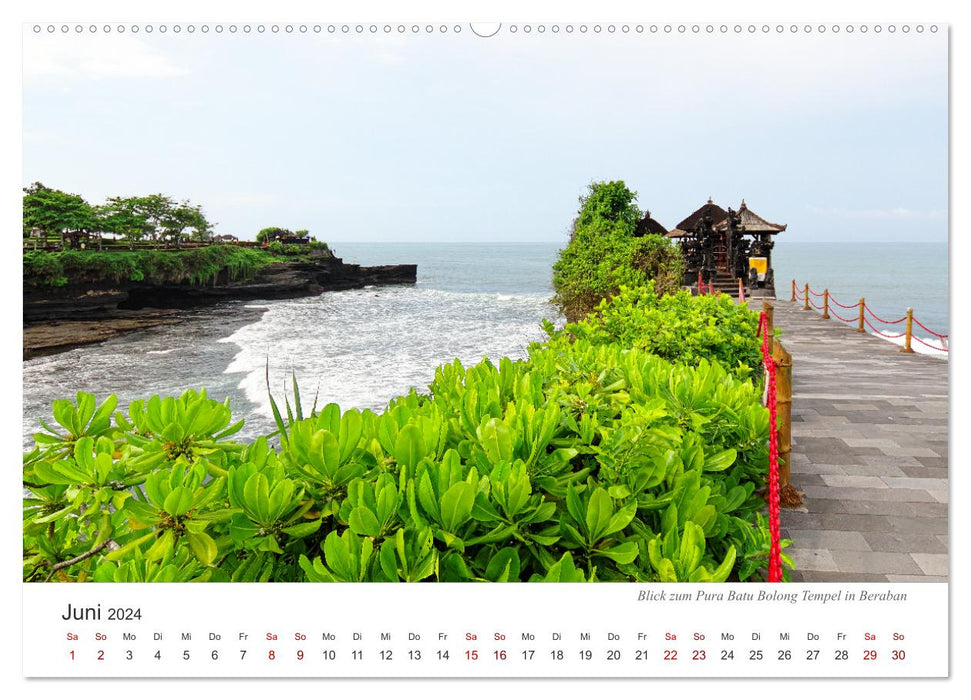Impressions of a trip through Bali (CALVENDO Premium Wall Calendar 2024) 