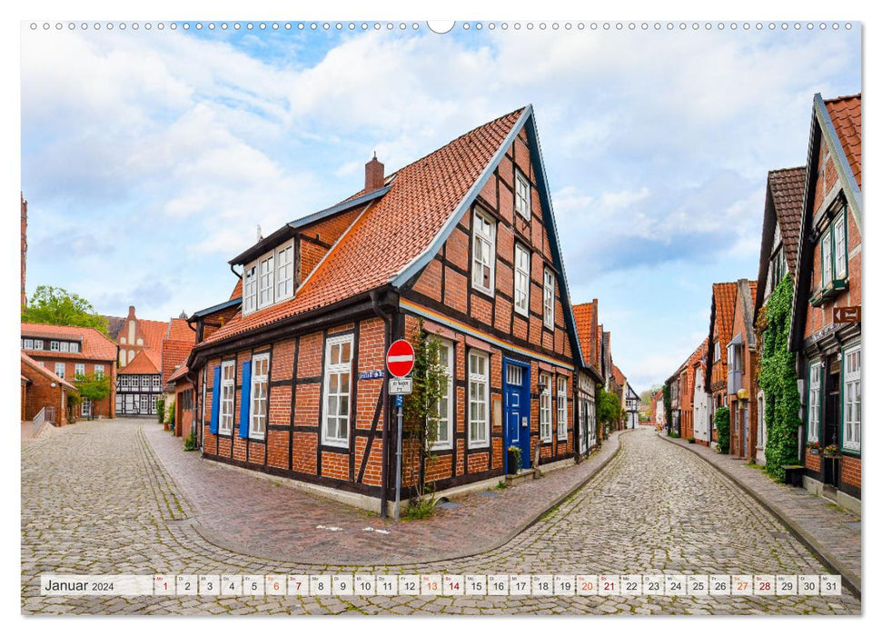 Impressions Nienburg Weser (calendrier mural CALVENDO 2024) 