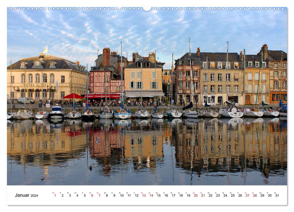 Normandy - between land and sea (CALVENDO Premium Wall Calendar 2024) 