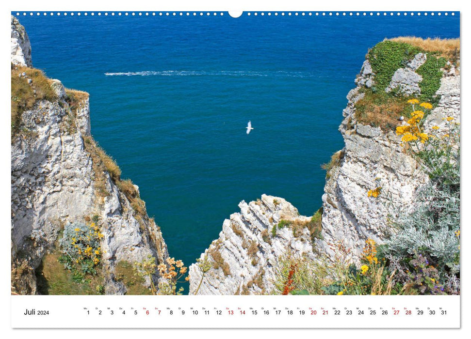 Normandy - between land and sea (CALVENDO Premium Wall Calendar 2024) 