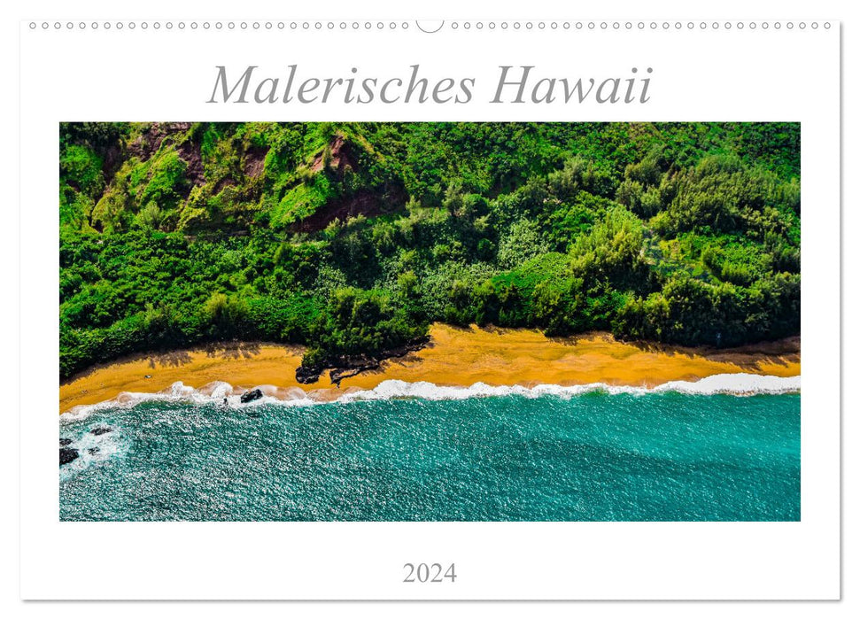 Picturesque Hawaii (CALVENDO wall calendar 2024) 
