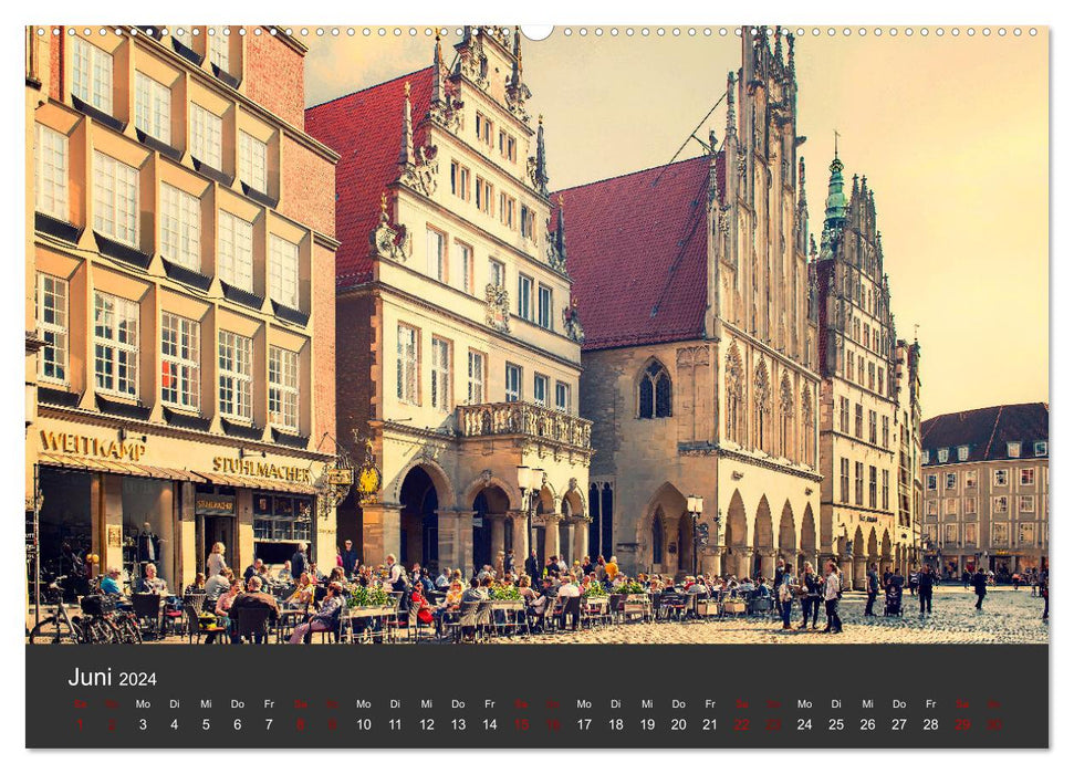 Abenteuer Münster - Echt jovel! (CALVENDO Wandkalender 2024)