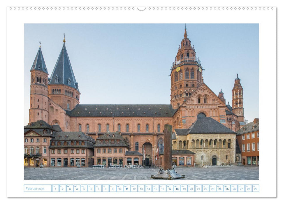 Germany's churches (CALVENDO wall calendar 2024) 