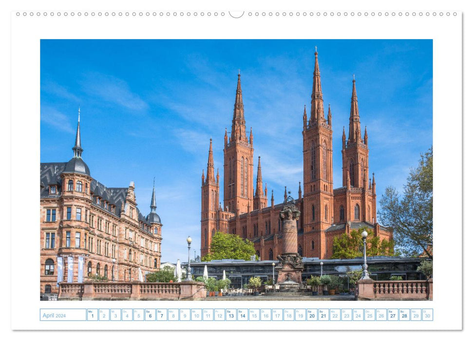 Germany's churches (CALVENDO wall calendar 2024) 