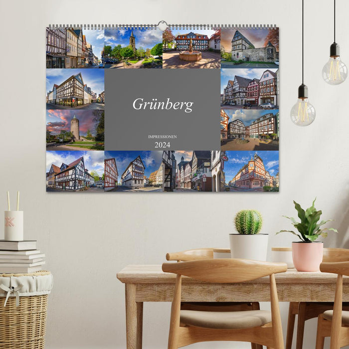 Grünberg Impressionen (CALVENDO Wandkalender 2024)