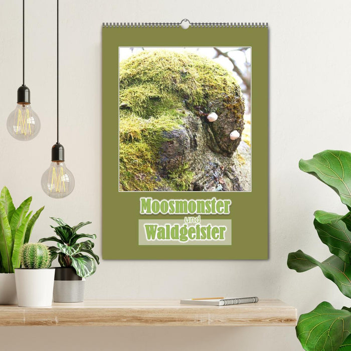 Moosmonster und Waldgeister (CALVENDO Wandkalender 2024)