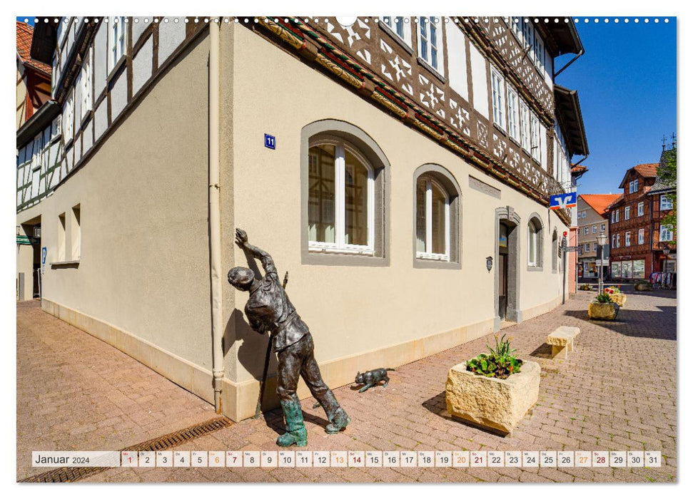 Rotenburg an der Fulda Impressions (Calvendo Premium Calendrier mural 2024) 
