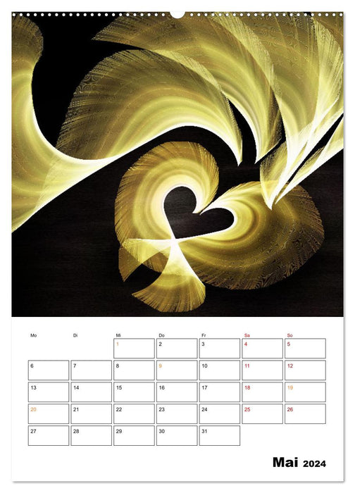 Magical textile design (CALVENDO wall calendar 2024) 