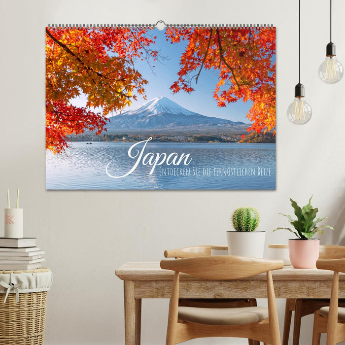 Japan: Entdecken Sie die fernöstlichen Reize (CALVENDO Wandkalender 2024)