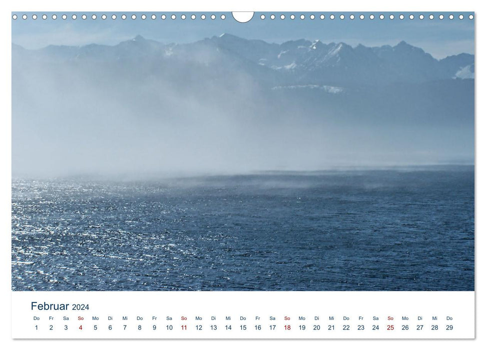 Mein Walchensee - Die bayerische Karibik zu Füßen des Herzogstands (CALVENDO Wandkalender 2024)