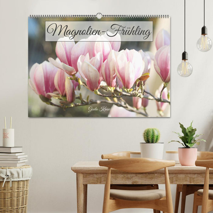 Magnolien-Frühling (CALVENDO Wandkalender 2024)