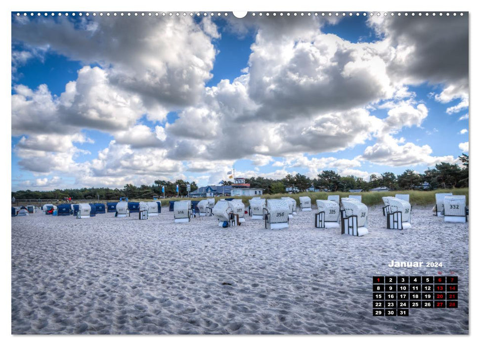 Baltic Sea - Traumhafte Ostsee (CALVENDO Wandkalender 2024)