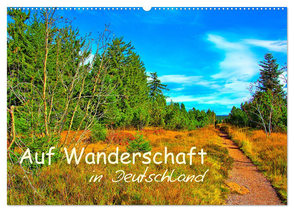 Auf Wanderschaft in Deutschland (CALVENDO Wandkalender 2024)