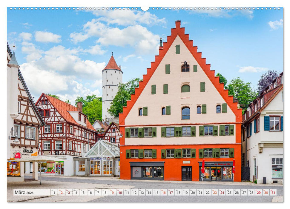 Biberach an der Riß Impressionen (CALVENDO Wandkalender 2024)