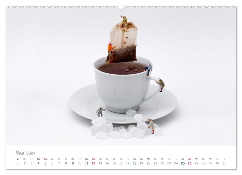 Noch mehr Miniaturen - Small little things (CALVENDO Premium Wandkalender 2024)
