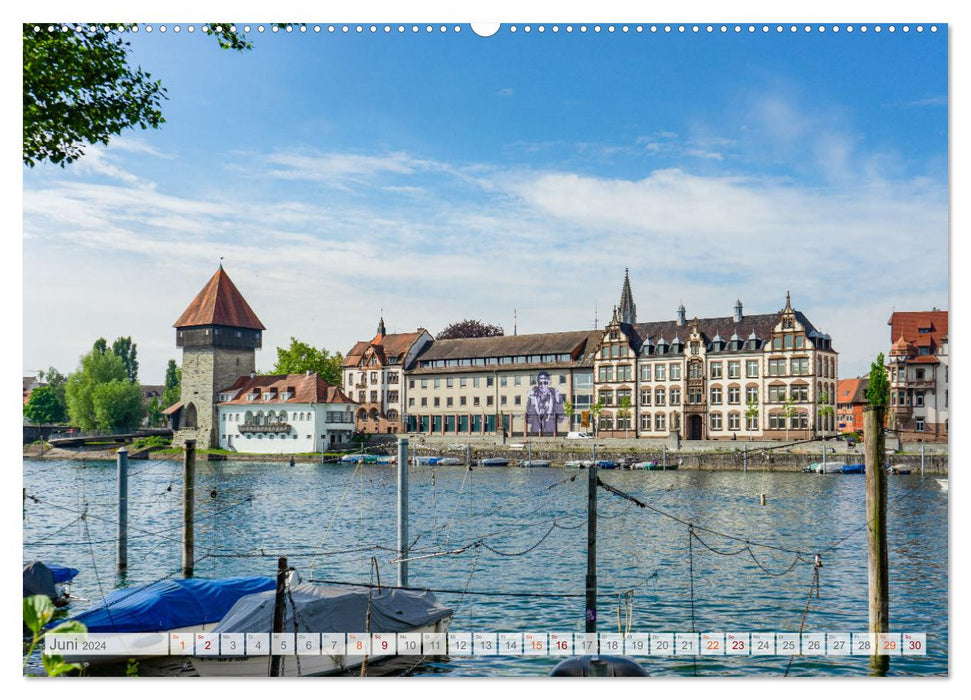 Konstanz Stadtansichten (CALVENDO Wandkalender 2024)