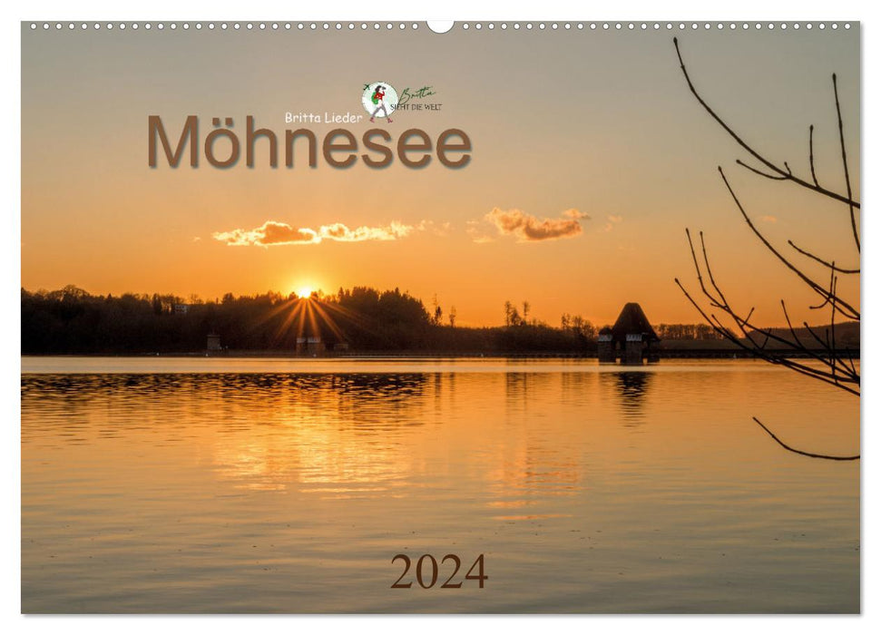 Möhnesee - das westfälische Meer (CALVENDO Wandkalender 2024)