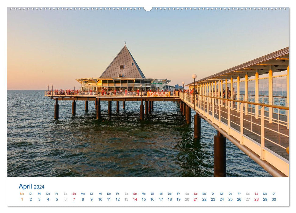 Die Sonneninsel Usedom (CALVENDO Premium Wandkalender 2024)