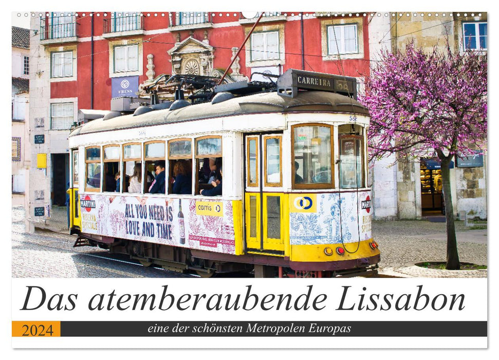 Das atemberaubende Lissabon (CALVENDO Wandkalender 2024)