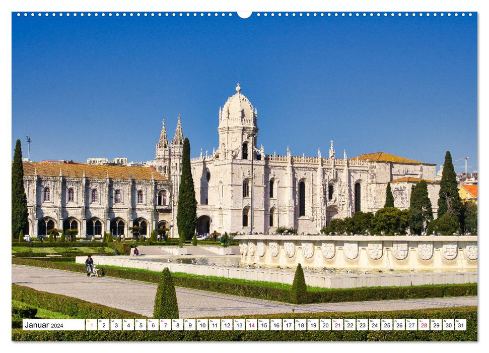 Das atemberaubende Lissabon (CALVENDO Wandkalender 2024)
