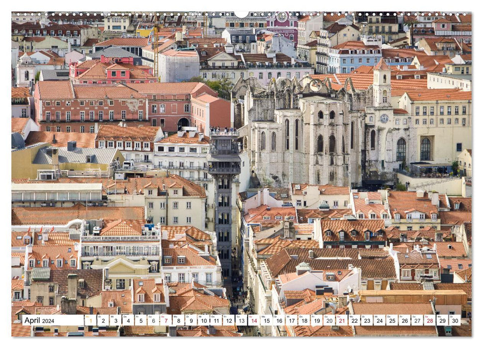 Das atemberaubende Lissabon (CALVENDO Wandkalender 2024)