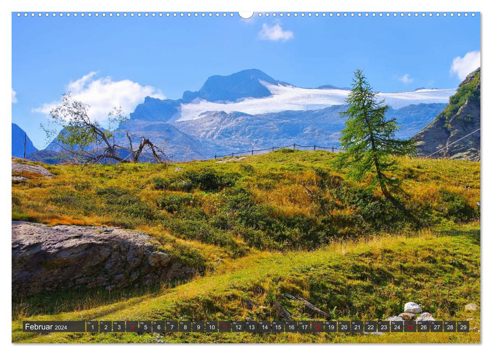 Tessiner Alpen - Hoch über dem Bavonatal (CALVENDO Premium Wandkalender 2024)