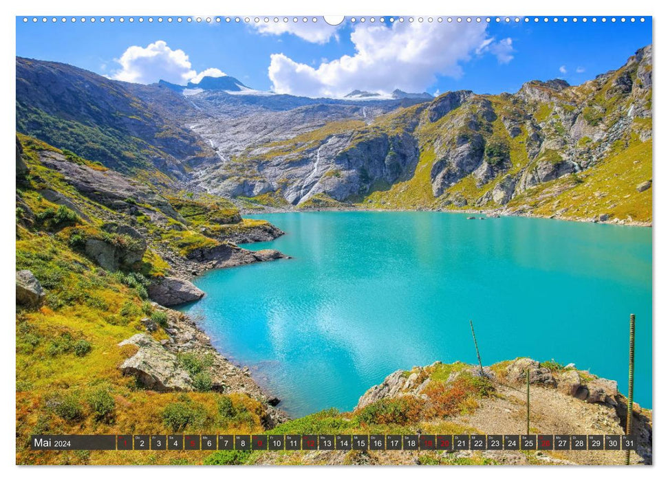 Tessiner Alpen - Hoch über dem Bavonatal (CALVENDO Premium Wandkalender 2024)